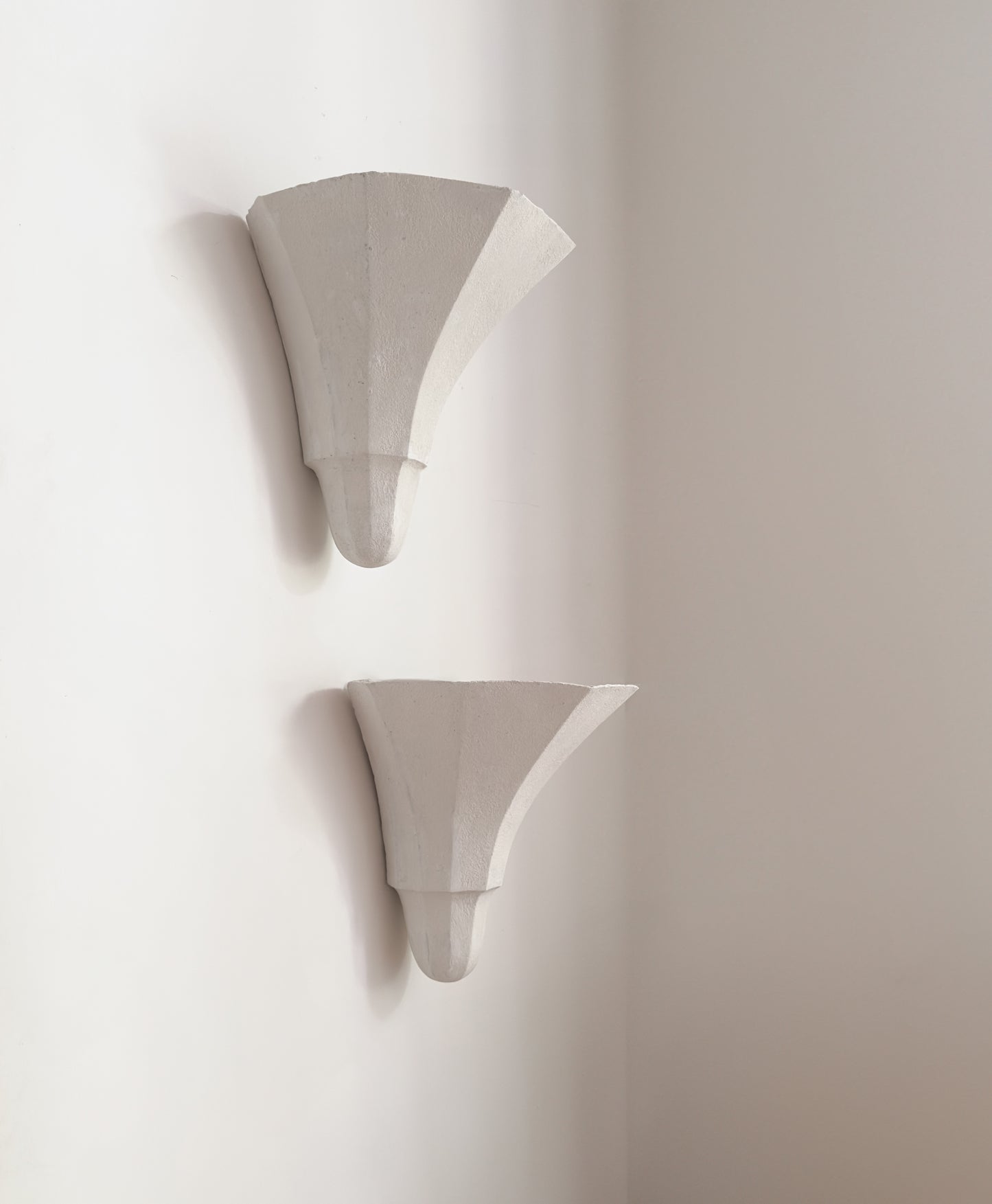 PAIR OF PLASTER LAMP C1940 on hold